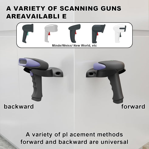 Homakover LS2208 DS2278 LI4278 Universal Barcode Scanner Holder, Barcode Scanning Holder, Wall Mount Barcode Reader