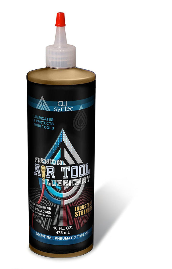 Air Tool Lubricant - Premium Industrial Pneumatic Tool Oil, 16oz.