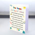 Frvyherz 1st 1st 2nd 3rd First Day of School Card for Kids, First Day of Schools Gifts for Daughter Son, Inspirational