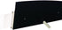 Deflecto Nameplate Sign Holder, Interior Image, Silver and Black, 8-1/2” x 2” (89105)
