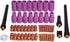 RIVERWELD TIG Collet Body Aluminium Cup, Assorted Sizes Fit PTA DB SR WP 9 20 25, 53pcs