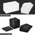 Coin Snap Holders, 20 Pieces Silver Dollar Coin Capsule Storage Box with Adjustable Gaskets, Black