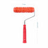 7'' Patterned Paint Roller for Wall Decoration, Classic Brick Embossing Texture Rubber Roller, DIY Paint Art Tool for