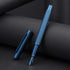Hongdian Dark Blue Forest Fountain Pen - Fine Nib 0.5mm with Beautiful Tree Texture