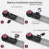 GemRed Digital Angle Finder Tool, 2 in 1 Angle Gauge, 7inch/200mm Stainless Steel Protractor