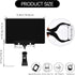 ZHENGMAI 30 Pack Mini Plastic Chalkboard Sign with Clip, Double Sided Rotating Reuse Price Signs for Business Retail