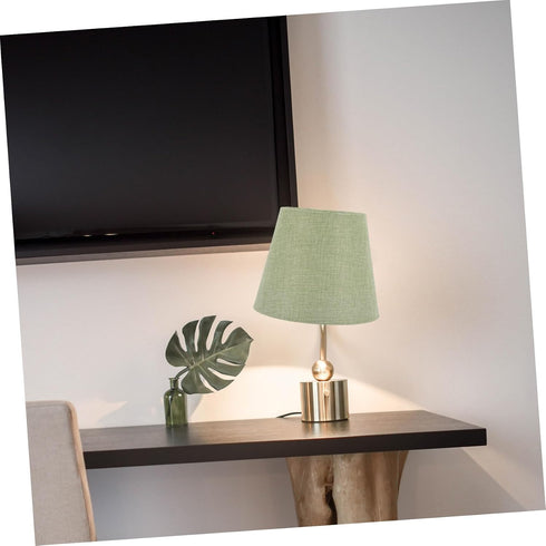 E14 SHERCHPRY Barrel Fabric Lampshade, Tabletop Lamp Shade, Light Shade, Decorative Light Cover for Table Lamp