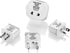 Conair Travel Plug Adapters, Set of 4 Universal Plug Adapters for Worldwide Travel by Travel Smart