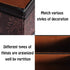 Daixers PU Leather Remote Control Holder Storage Container for TV Remote Phone Caddy Eyeglasses