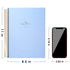 Meeting Notebook for Work, 210 Pages Meeting Planner Organizer, A4 Blue Notebook for Office Agenda