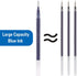 Gel Ink Rollerball Stylus Pen, 18 Pack, 1.0mm Bold Point, 2 in 1 Capacitive Stylus, Smooth Writing for Office