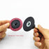 3PCS 2 Inch 1/4" Die Grinder Sanding Disc with Shank, Grinder Holder, Sanding Discs Holder Roll Lock Disc Pad, Quick