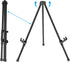 PATIKIL 1Set 14in Tabletop Easel Stand for Display, Small Portable Tripod for Signs, Art, Wedding
