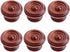 Generic 6PCS Brown-10pcs) Southst Farmhouse Style Wooden Knobs Wood Drawer Shoe Cabinet Bedside Table Knobs Pulls