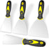 4Pcs Spackle Knife Set (2, 3, 4, 5 in), Putty Knife, Stainless Steel Paint Scraper, Taping Tool for Repair