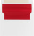 JAM PAPER A6 Foil Lined Invitation Envelopes - 50/Pack - 4 3/4 x 6 1/2 - White with Red Foil