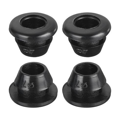 uxcell 10Pcs Rubber Grommets, 8mm Mount Dia for 5mm ID Rubber Hole Plugs, Wiring Grommets for Firewall Protection