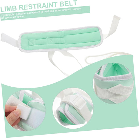 2-Pack Lightweight Limb Strap Kit for Patient Safety