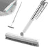 YSDSDAKA Floor Scrubbing Brush with 57" Adjustable Long Handle,3 in 1 Living Grout