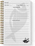 Softcover Sweet Recipes Spiral Recipe Notebook/Journal, 5.5" x 8.5", 120 Recipe Pages, Durable Gloss Cover