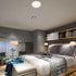 EPIGEIST 10.61 Inch Round Ceiling Light Shade Replacement with Sensor Plastic Dome Lampshade Cover Flush Mount Light