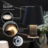 Dimmable VINOWAKE Glovi Premium Wine Bottle Lamp by LINKSTYLE White Lights, Rechargeable & Waterproof, Indoor/Outdoor