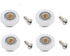4 Sets Shower Door Rollers Runners Wheels Replacement Part for Bathroom Glass Sliding Door