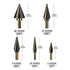 Step Drill Bits, 5PCS HSS Titanium Step Drill Bit Set, 50 Sizes High Speed Steel Bits with Aluminum Case