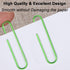Paper Clips Assorted Sizes, 400 Pieces, Sturdy Coated Paper Clips, 2" (50mm) Large and 1.3" (33mm) Medium Size for
