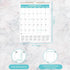 Calendar 2025-2027 - Wall Calendar from Nov 2025 to Jun 2027, 20 Monthly Calendar for Home or Office, 8.5 x 11 In