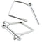 2 Pack Square PTO Pin, Shaft Locking Pin, Safety Coupler Pin 1/4" x 1.97" (6.3mm x 50mm), Marine Grade Stainless Steel