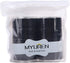 Black Self Adhesive Dots, 500pcs (250 Pairs) 1" Diameter Hook & Loop Dots