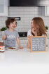 Sharing Plastic Letters, 300 White Felt Letter Board Accessory with 0.75' Letters