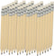 Ciieeo Woodcase Pencils, 35pcs Mini Short Pencils, Mini Golf, Mini Erasers, Wood Color Wooden Eraser Erasable Pencils