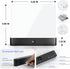 3 QCQHDU Smart Led Reading Light, Book Lights for Reading at Night, Rechargeable Clear Flat Reading Lights with Colors