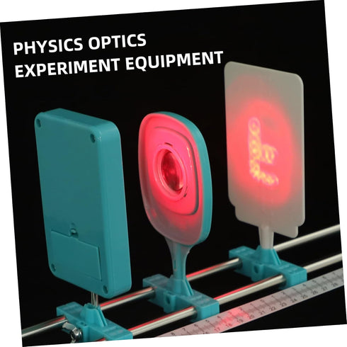 1set Alipis Physics Optics Experiment Concave Convex Imaging Science Kit Optical Mount