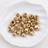 ZORZA 30Pcs Set M3/M4/M5/M6 Elegant Brass Thread Cap Nuts Knob for Lighting Gold Decorative Furniture Lamp Shade Nut