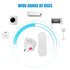 SURNICE Mini Remote Control Outlet Plug, 10A Wireless Light Switch Plug for Household Appliances, 5 Outlets + 2 Remotes