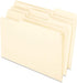 Earthwise by Pendaflex Recycled Paper File Folder, 1/3 Cut, Manila, Box of 100