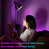 LGMCF Bulb E26 2Pack 6W 450LM Dimmable Bulb 15 3 2500mAh Bulbs, Bulbs Rechargeable Light with Remote - Detachable LED