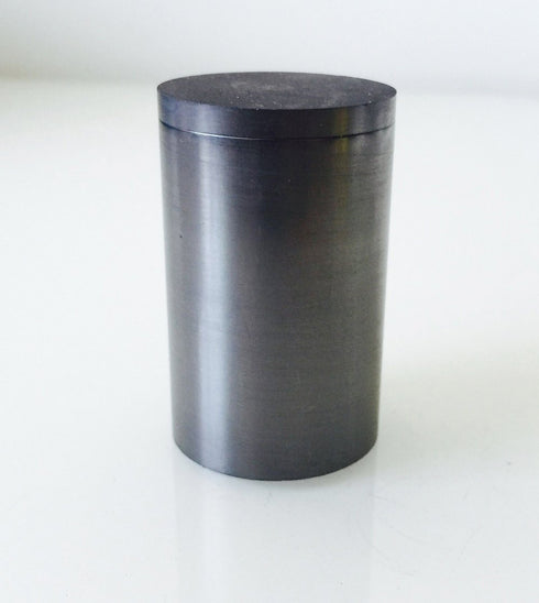 Smelting Lab Graphite Crucible with Screw Lid Cover Lab Supply 99.95% Purity (30ML,40x60MM)