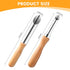 Rimoev 2-Piece Set (0.47 0.85 30 Straw Puncher for Plastic Lids Lemonade, Stainless Straw Hole Punch Tool, & Sizes)