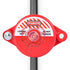 Gate Valve Lockout, 4 Pack Valve Lockout Device for 1" to 2-1/2" Diameter Valve Handle, Secure for Outdoor Use