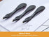 Bostitch Office Easy Staple Remover, Magnetic Tip, 3-Pack (4M-BLK-3PK)