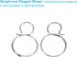 0.71x0.47 50Pcs PATIKIL Stainless Steel Chandelier Connector Pins, Chandelier Crystal Clips for Fastening Crystals