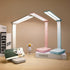 White Desk Lamp for Home Office, Portable Small Lamp with 3 Lighting Modes, Rechargeable for Kids and Studying