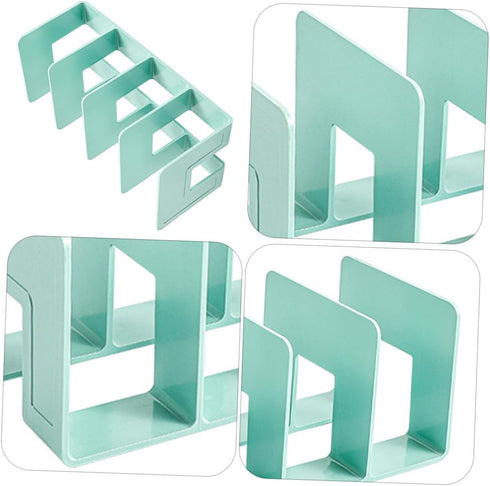 ARTIBETTER Decorative Multi-Function Book Organizer Bookend for Desk Office and Home Use Space-Saving Document and Book