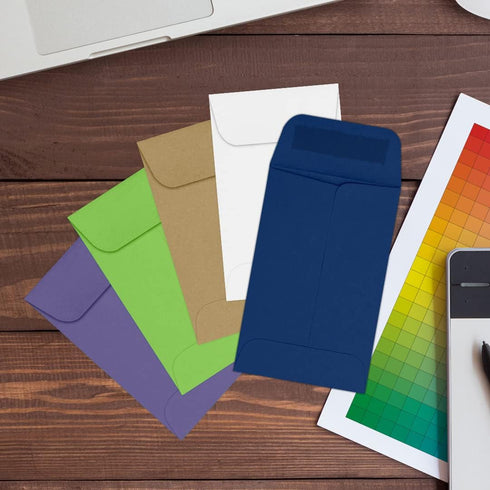 LUXPaper #1 Coin Envelopes | 2 1/4" x 3 1/2" | Navy Blue | 80lb. Text | 250 Qty
