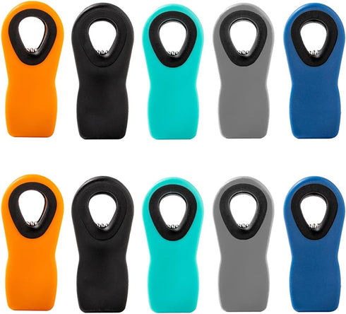 Hedameili Chip Clips Bag Clips Magnetic Bread Bag Food Package with Silicone Textured