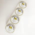SMARSTICKER 2 inch Vanilla Extract Labels, Round Circle Gloss White Labels for Homemade Vanilla Bottles (250pcs)